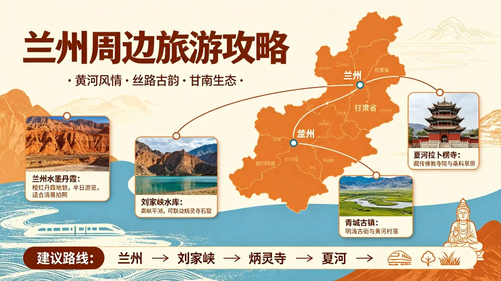 兰州周边旅游攻略及住宿推荐