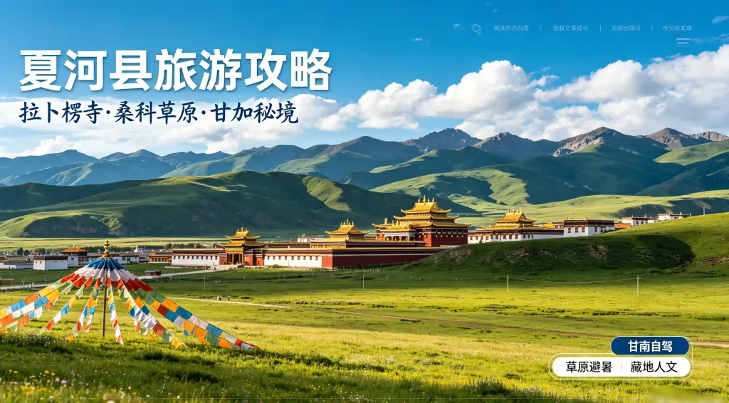 夏河县简介及旅游攻略